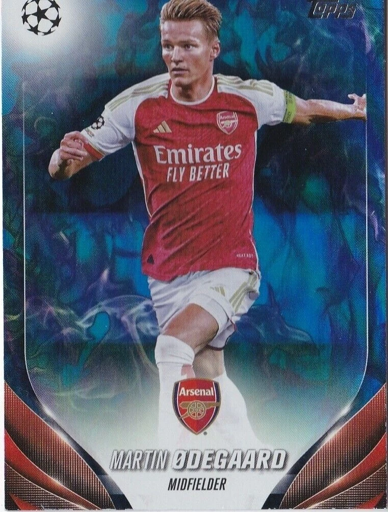 2023-24 Topps UEFA Club Competitions Martin Odegaard #111 for sale