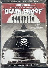 Grindhouse Presents Death Proof DVD 2 Disc Extended and Unrated Special Edition