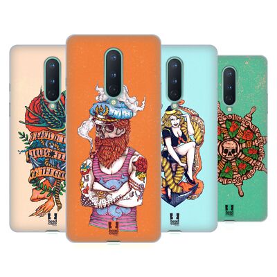 HEAD CASE DESIGNS SEEMANN TÄTOWIERUNG GEL HANDYHÜLLE FÜR GOOGLE ONEPLUS HANDYS