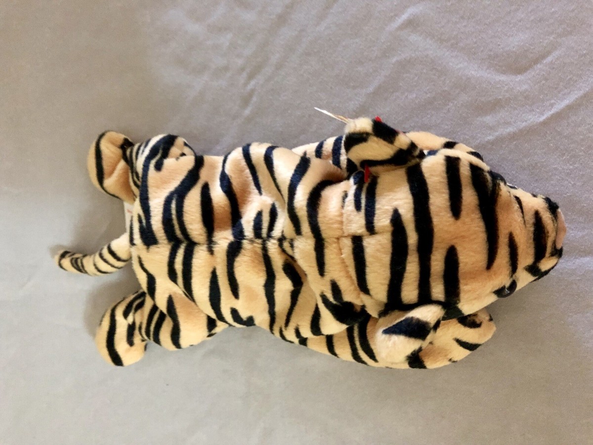 Stripes the Tiger Ty The Beanie Babies Collection DOB June 11