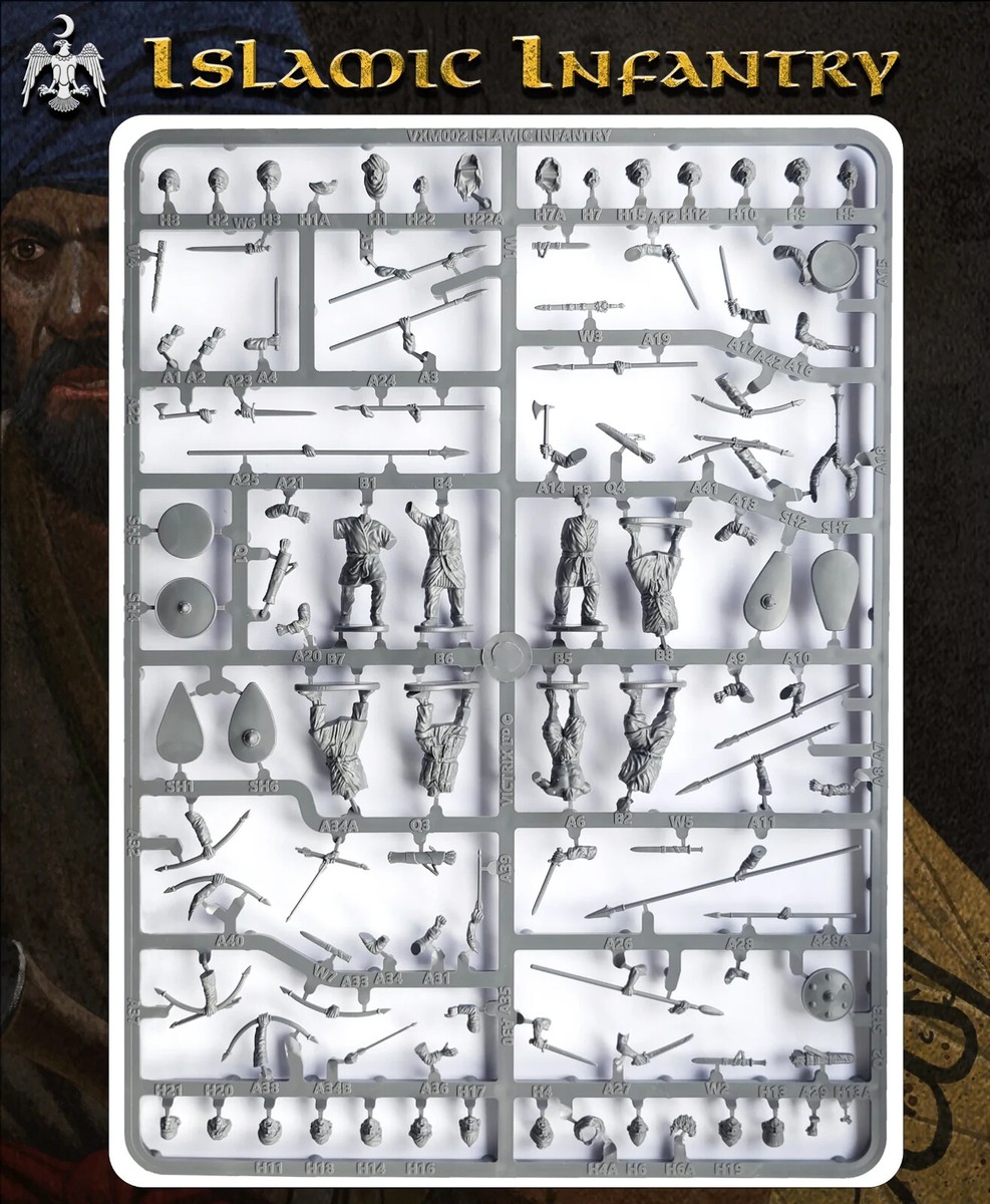 28MM Islamica Fanteria Sprues - Victrix - Antico