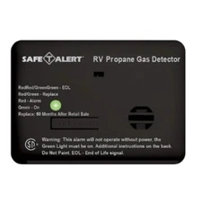 MTI 20-441-P-BL Safe-T-Alert RV Mini Propane Leak Detector Alarm; LP Gas Sniffer