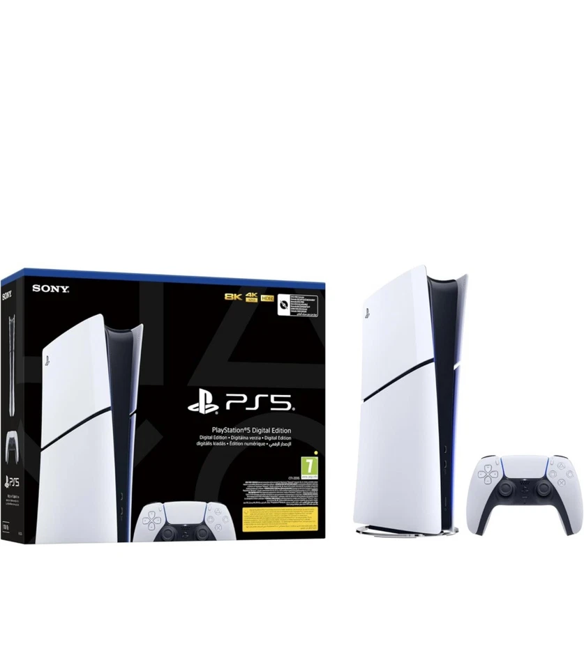CONSOLE PS5 PLAYSTATION 5 SLIM DIGITAL EDITION 1TB GARANZIA ITALIA 2 ANNI