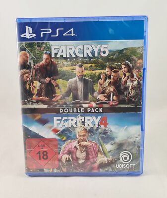 Far Cry 4 + Far Cry 5 Double Pack - Playstation 4 - PS4 - NEU & OVP