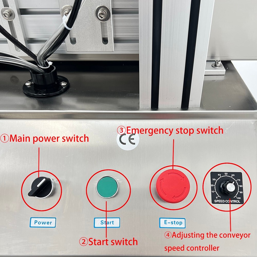 Automatic Bottle Capping Machine Desktop Linear Bottle Sealer Bottle Lid Capping