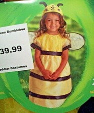 HALLOWEEN COSTUME Honey Queen BUMBLEBEE Bee DELUXE Complete Set 2T Toddler NEW