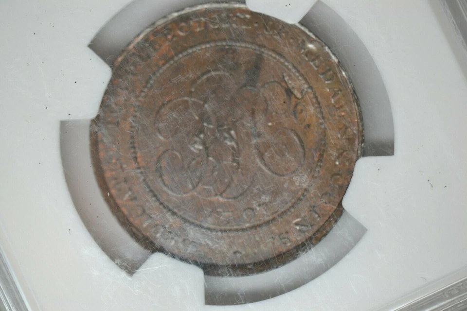 Great Britain: 1797 Halfpenny- D&H 617-  Middlesex-Skidmore's-  NGC MS-64 BN - Image 3 of 4