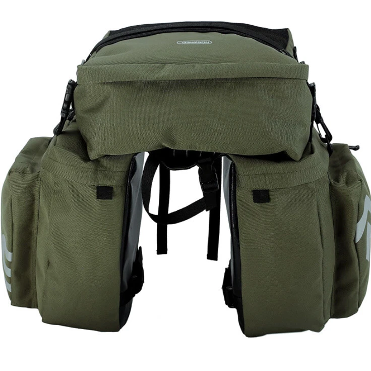 Alforja Multifunción Bicicleta Expedición Touring Cam 3 en 1 Resistente al Agua Nueva con Etiquetas Foto 3 de 4