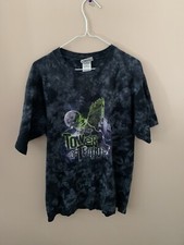 Vtg Walt Disney World Tower of Terror The Twilight Zone Mens Small Tie Dye