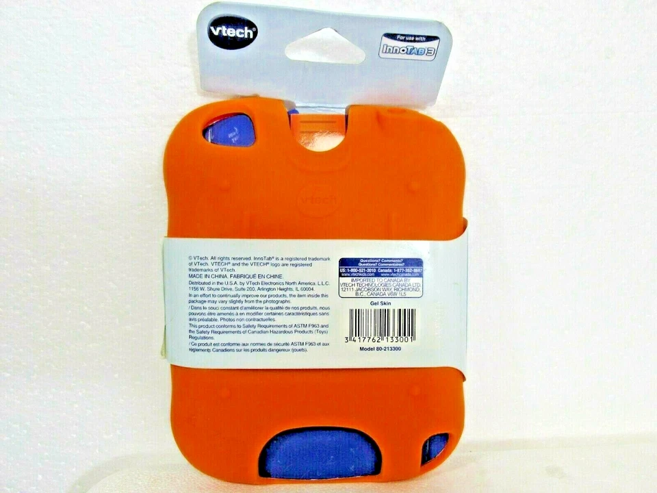 Estuche/Funda Vtech InnoTab 3 Gel Piel Naranja - TOTALMENTE NUEVO EN EL PAQUETE Foto 2 de 2
