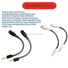 Replacement Microphone for Razer Blackshark V2 V2SE V2Pro Headphone MIC