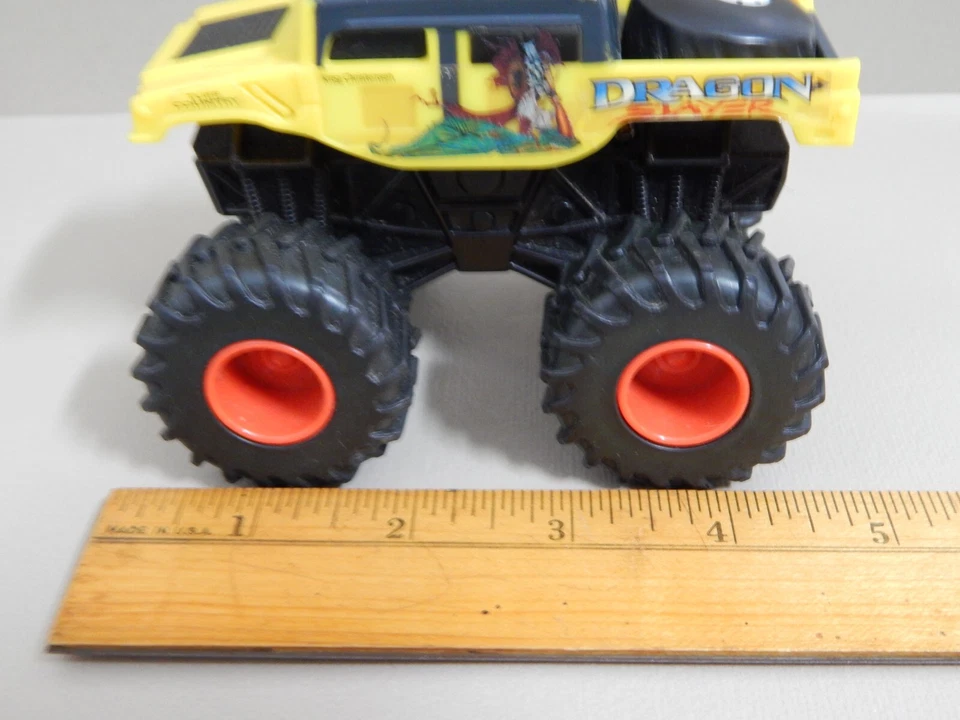 RARE 2004 Planet Toys DRAGON SLAYER 4X4 REV ‘N’ GO K. Christensen Monster Truck - Image 4 of 4