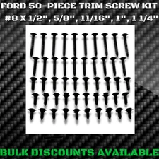 1992+ Ford Crown Victoria Interior Door Panel Exterior Molding Trim SCREW KIT
