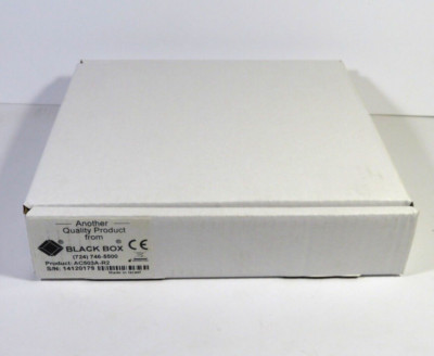 BLACKBOX AC503A-R2 CAT5 VGA VIDEO SPLITTER REMOTE LR.