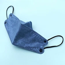10 DENIM BLUE KF94 Disposable FACE MASKS 4-Layer Protective Covers Personal Gear