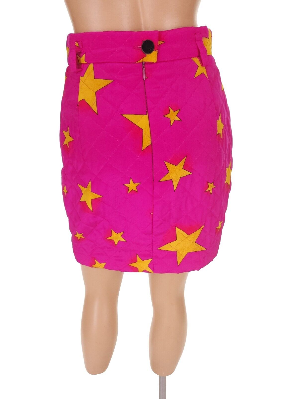 Vintage Laurel by Escada Pink Quilted Silk Mini S… - image 4