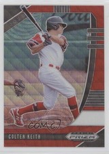 2020 Panini Prizm Draft Picks Red Wave Prizm Colten Keith #PDP132 0c6