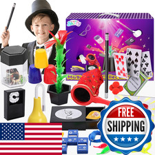Skirfy Magic Kit-75 Magic Tricks For Kids Age 6-8Perfect Magic Toys For