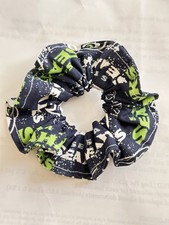 Handmade Seahawks Hair Scrunchies