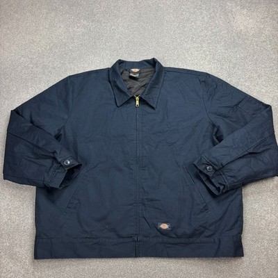 Dickies Jacke Erwachsene 2XL XXL Blau Detroit Chore Canvas Duck Workwear...