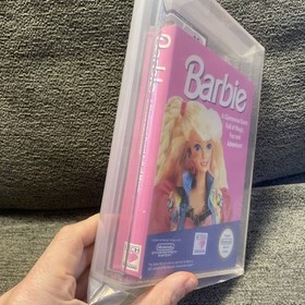 Barbie Nintendo Nes PAL A CIB UKG 85 Near Mint #1 Highest Graded Globally