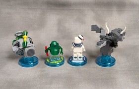 Lego Dimensions Lot Gremlins Ghost Busters Batman Movie Robin Starter PS3/4 WiiU
