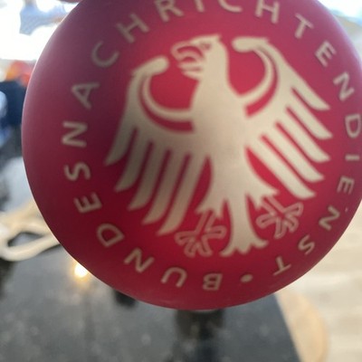 RARE-German Federal Intelligence Service (BND) Christmas Ornament