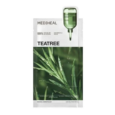 Mediheal Tea Tree Calming Moisture Essential Sheet Mask (Pack of 3)