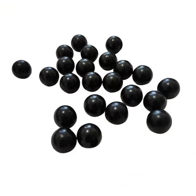 Solide Gummi Kugeln Bouncy Ball Rund Schwarz Gummikugeln Ventilkugeln Ø2mm-75mm - Bild 1 von 4