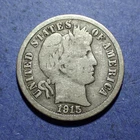 1915 Barber Dime  G/VG