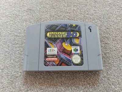 N64 LODE RUNNER 3D SPIEL GETESTET UND FUNKTIONSFÄHIG NINTENDO 64