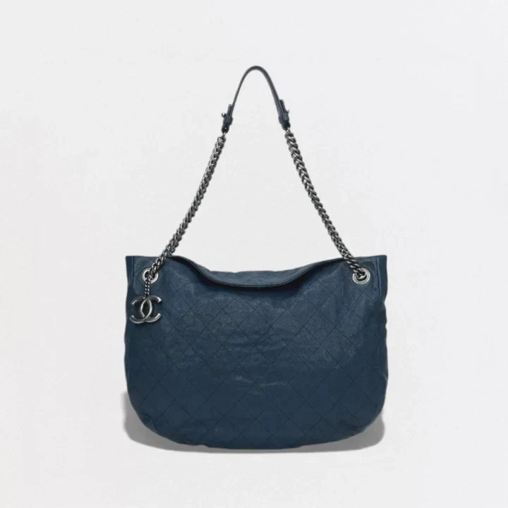 CHANEL Tote Blue Bags & Handbags for Women for sale | eBay