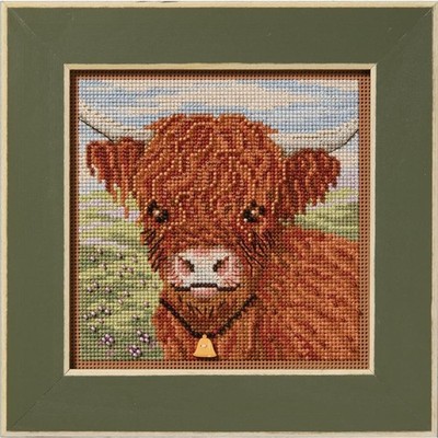 Highland Cow by Mill Hill Buttons & Beads Spring Series