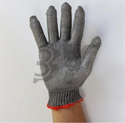 Butcher Cut Proof Protect Resistant Glove Metal Mesh Quality Stainless Steel #fv