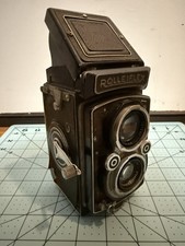1950s Franke  Heidecke Rolleiflex Synchro-Compur TLR Camera