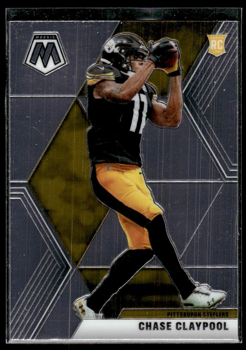 2020 Panini Mosaic Chase Claypool Rookie Pittsburgh Steelers #220