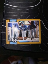 2026 Topps Series 1 Celebration Junior Caminero Dugout Peeks /50