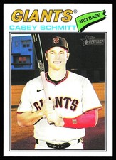 2026 Topps Heritage - Casey Schmitt #27