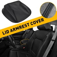 For 2009-2015 Honda Pilot 1x Console Lid Armrest Leather Black Car Replace Parts