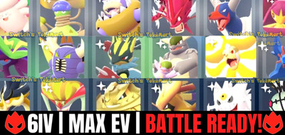 Mega Dimension DLC Pokemon Legenden ZA Alpha Shiny & Legendary Battle Ready B2G1