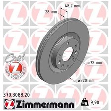 Bremsscheiben + Beläge vorne für Mazda CX-9 TB | 957188