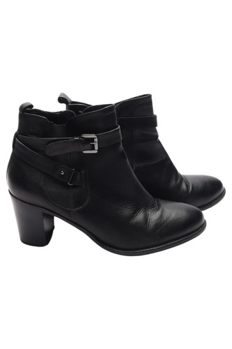 Gerry Weber stivaletti donna numero 40 neri pelle fibbia zip