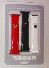 SET OF 3 APPLE WATCH BANDS. 42mm,44mm. NEW.