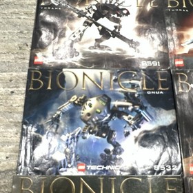 LEGO BIONICLE Instruction Manual Booklet Lot of 6: 8591 8592 8532 8566 8568 8567