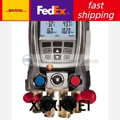 testo 570 4-Valve digital manifold kit with data logging 0563 5702