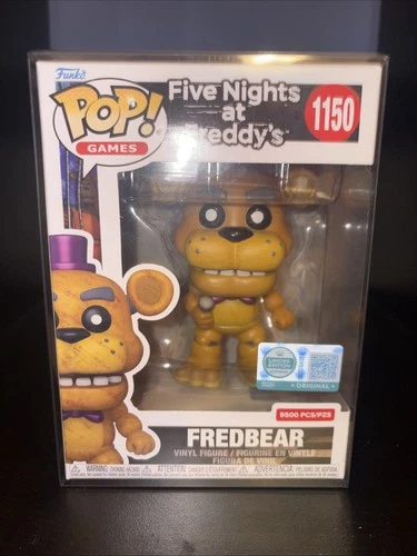 Five Nights at Freddy's Fredbear Funko Pop #1150 EE Exclusive 9500 w/ Protector