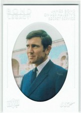 James Bond Collection Super Short Print Bond Legacy Card BL-36 George Lazenby