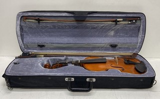 Violin Spruce Top Flamed Maple Back Student Outfit with Case and Bows