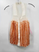 Pre-Owned Rodarte Orange Size 6 Tank Top