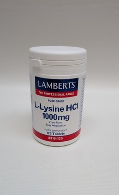 LAMBERTS L-Lysin HCL 1000mg 120 Tabletten